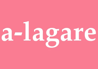 Synonym a-lagare