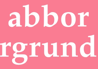 Synonym abborrgrund
