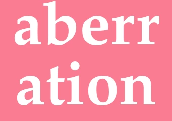 Synonym aberration