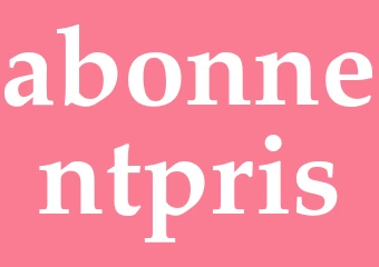 Synonym abonnentpris