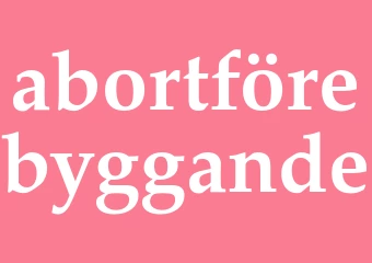 Synonym abortförebyggande