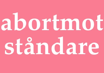 Synonym abortmotståndare