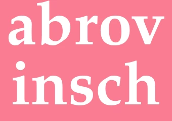 Synonym abrovinsch