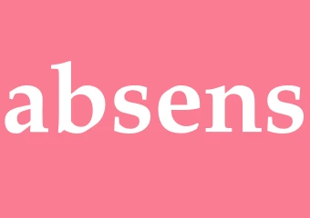 Synonym absens