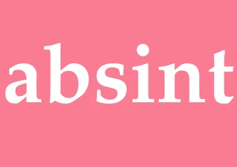 Synonym absint