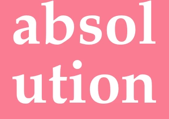 Synonym absolution