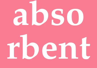 Synonym absorbent