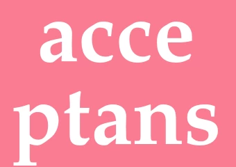 Synonym acceptans