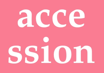 Synonym accession