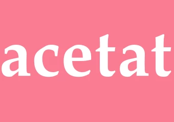 Synonym acetat