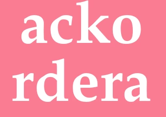 Synonym ackordera