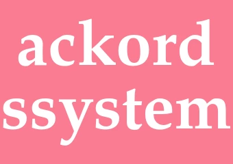 Synonym ackordssystem