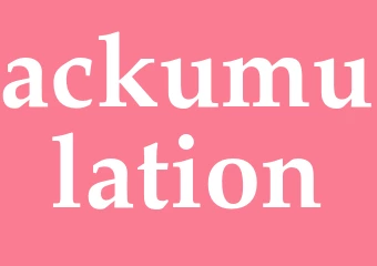 Synonym ackumulation