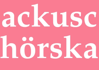 Synonym ackuschörska