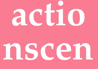 Synonym actionscen