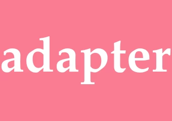 Synonym adapter