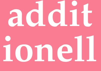 Synonym additionell