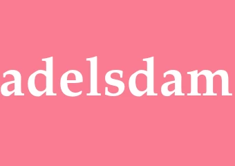 Synonym adelsdam