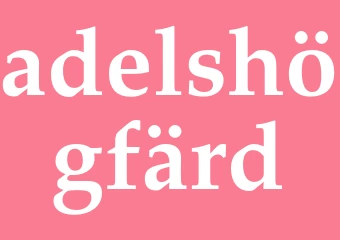 Synonym adelshögfärd