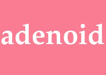 Synonym adenoid