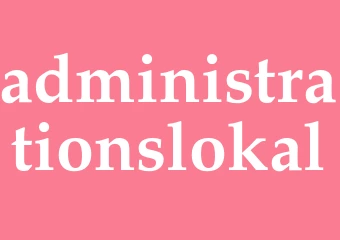 Synonym administrationslokal