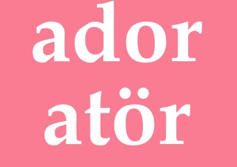 Synonym adoratör
