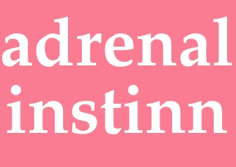 Synonym adrenalinstinn