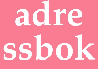 Synonym adressbok