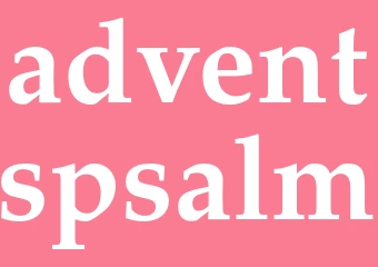Synonym adventspsalm
