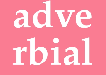 Synonym adverbial