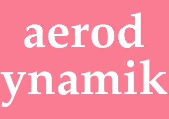 Synonym aerodynamik