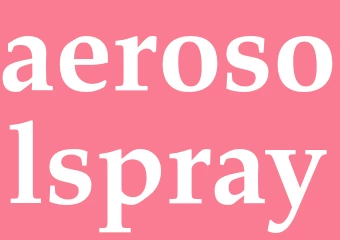 Synonym aerosolspray