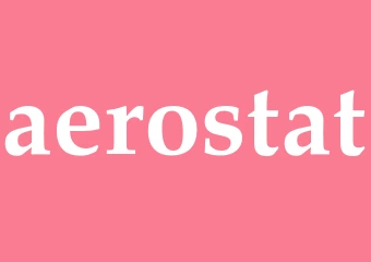 Synonym aerostat