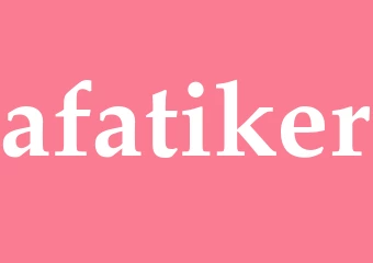 Synonym afatiker
