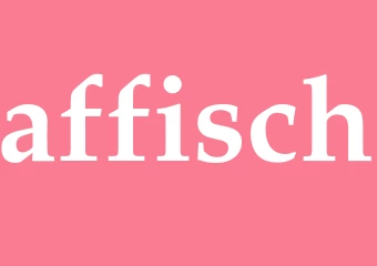 Synonym affisch