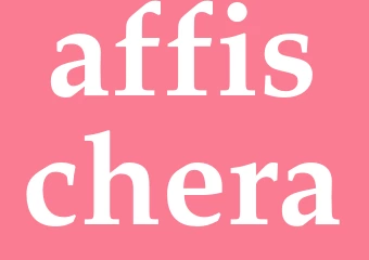 Synonym affischera