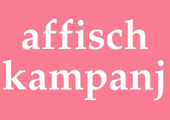 Synonym affischkampanj
