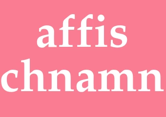 Synonym affischnamn