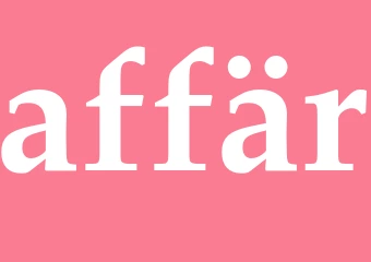 Synonym affär