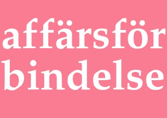 Synonym affärsförbindelse