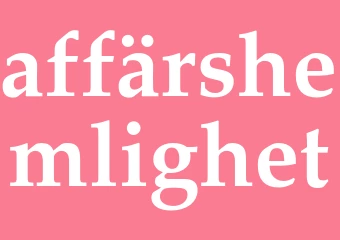 Synonym affärshemlighet