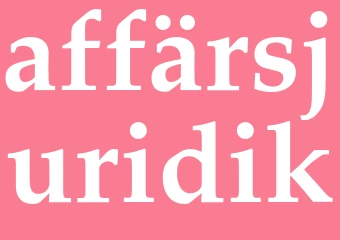 Synonym affärsjuridik
