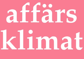 Synonym affärsklimat