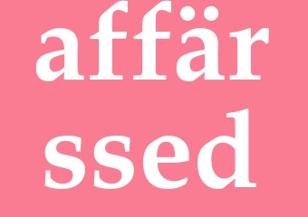 Synonym affärssed