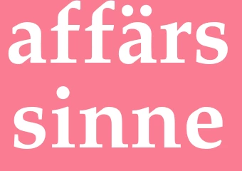Synonym affärssinne