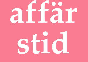 Synonym affärstid