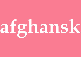 Synonym afghansk