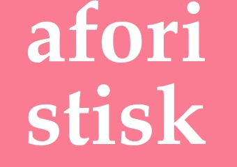 Synonym aforistisk