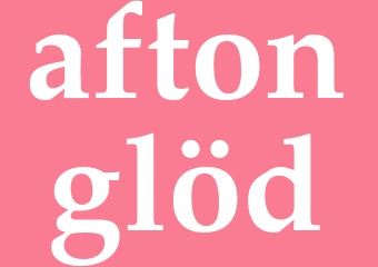 Synonym aftonglöd