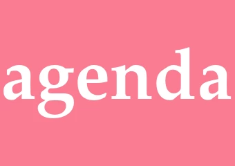 Synonym agenda
